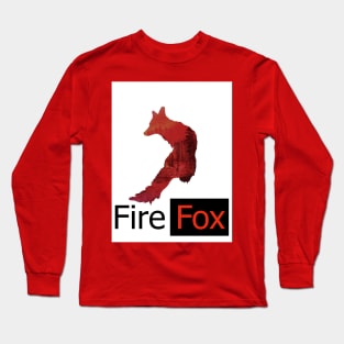 Fire Fox Long Sleeve T-Shirt